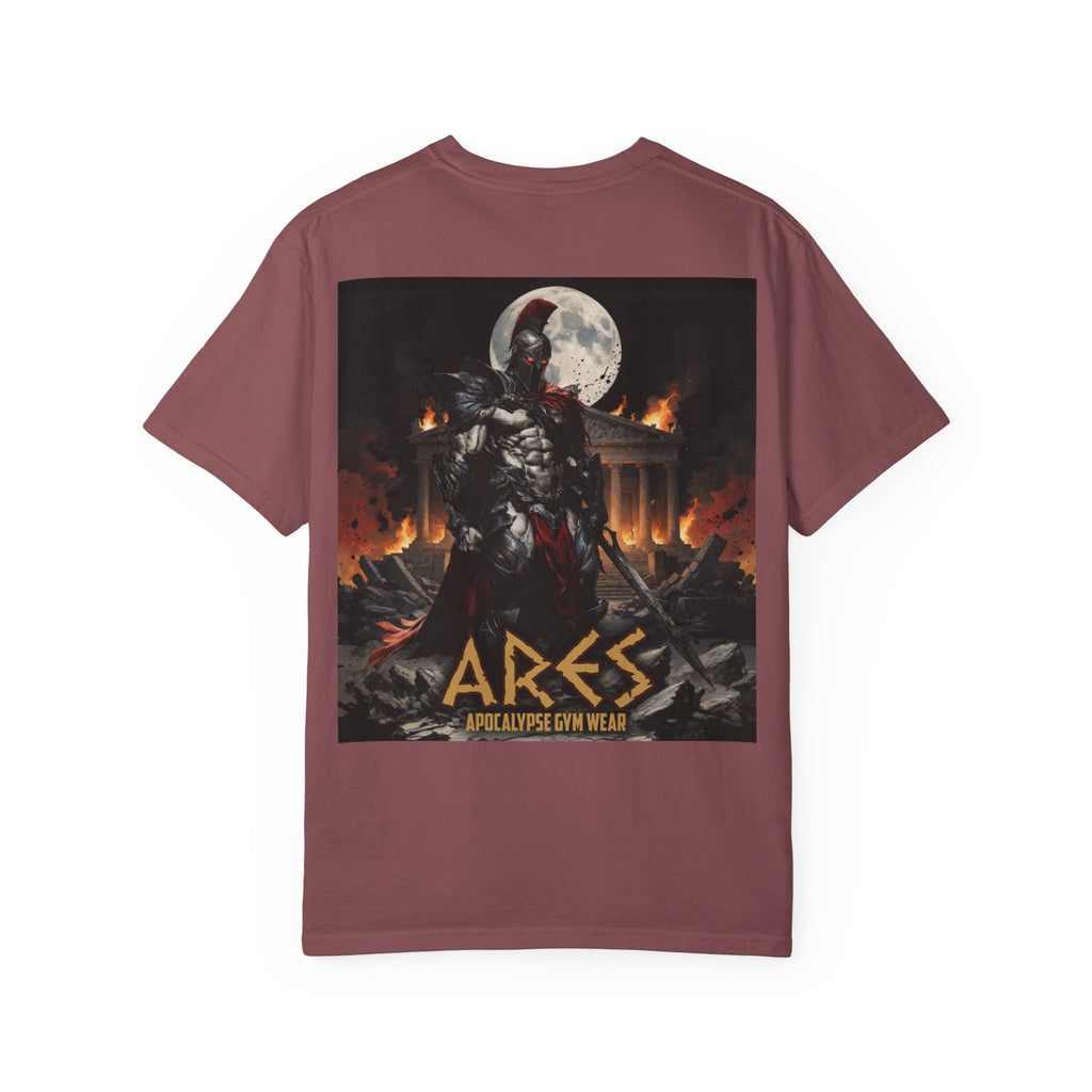 Ares Warrior T-Shirt — Mythic Spartan Graphic Tee (Apocalypse Gym Wear)