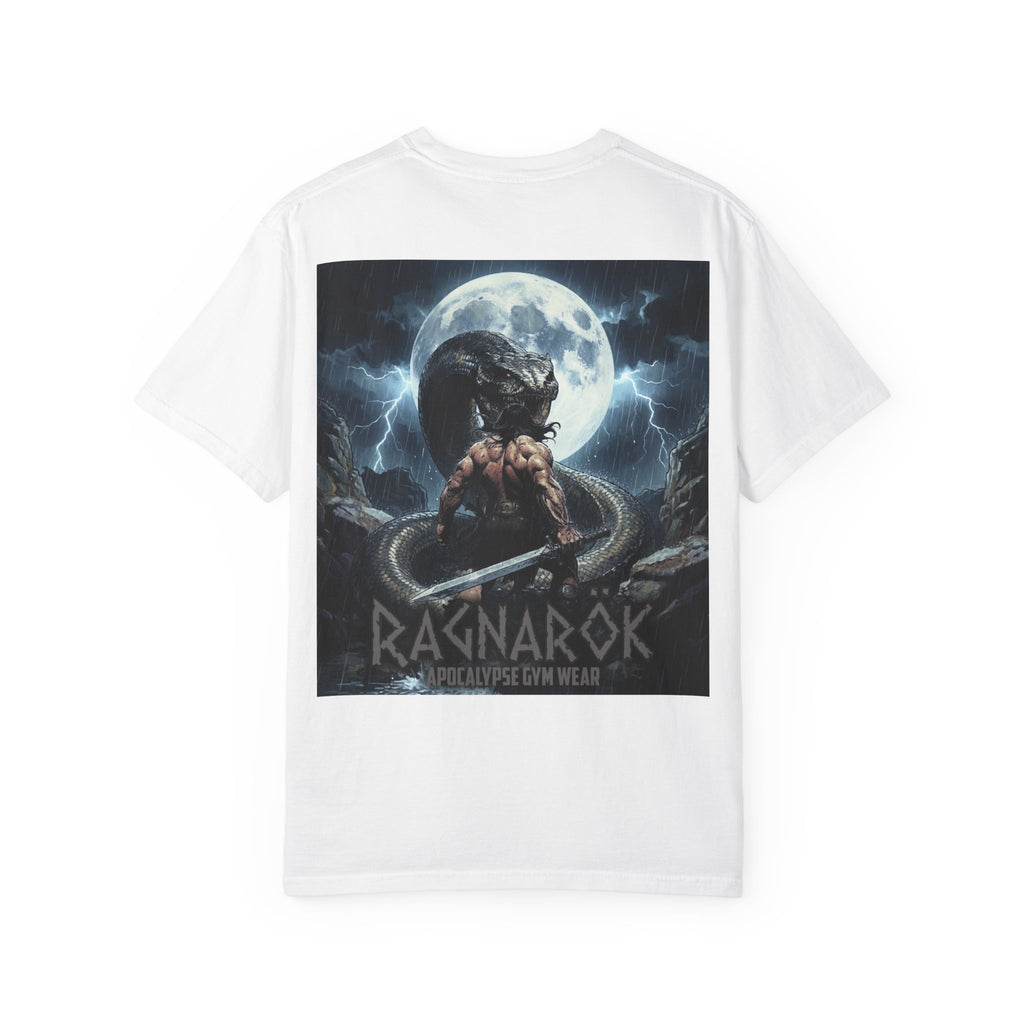 Ragnarok Viking T-Shirt — Moonlit Warrior Graphic Tee