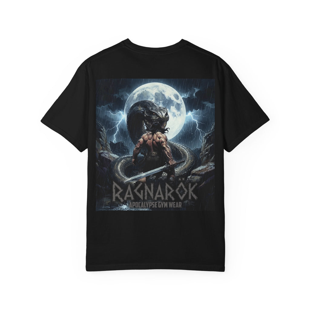 Ragnarok Viking T-Shirt — Moonlit Warrior Graphic Tee