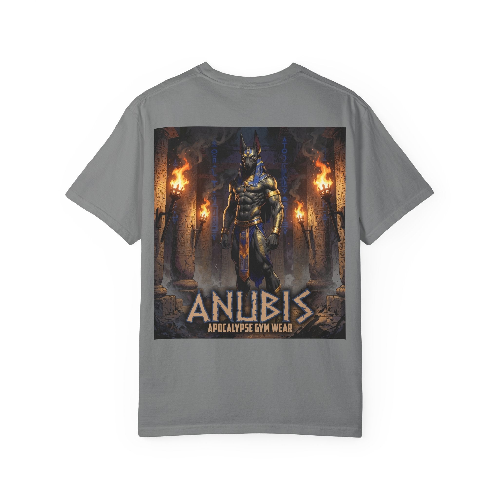 Anubis Warrior Illustration T-shirt | Ancient Egyptian God Design