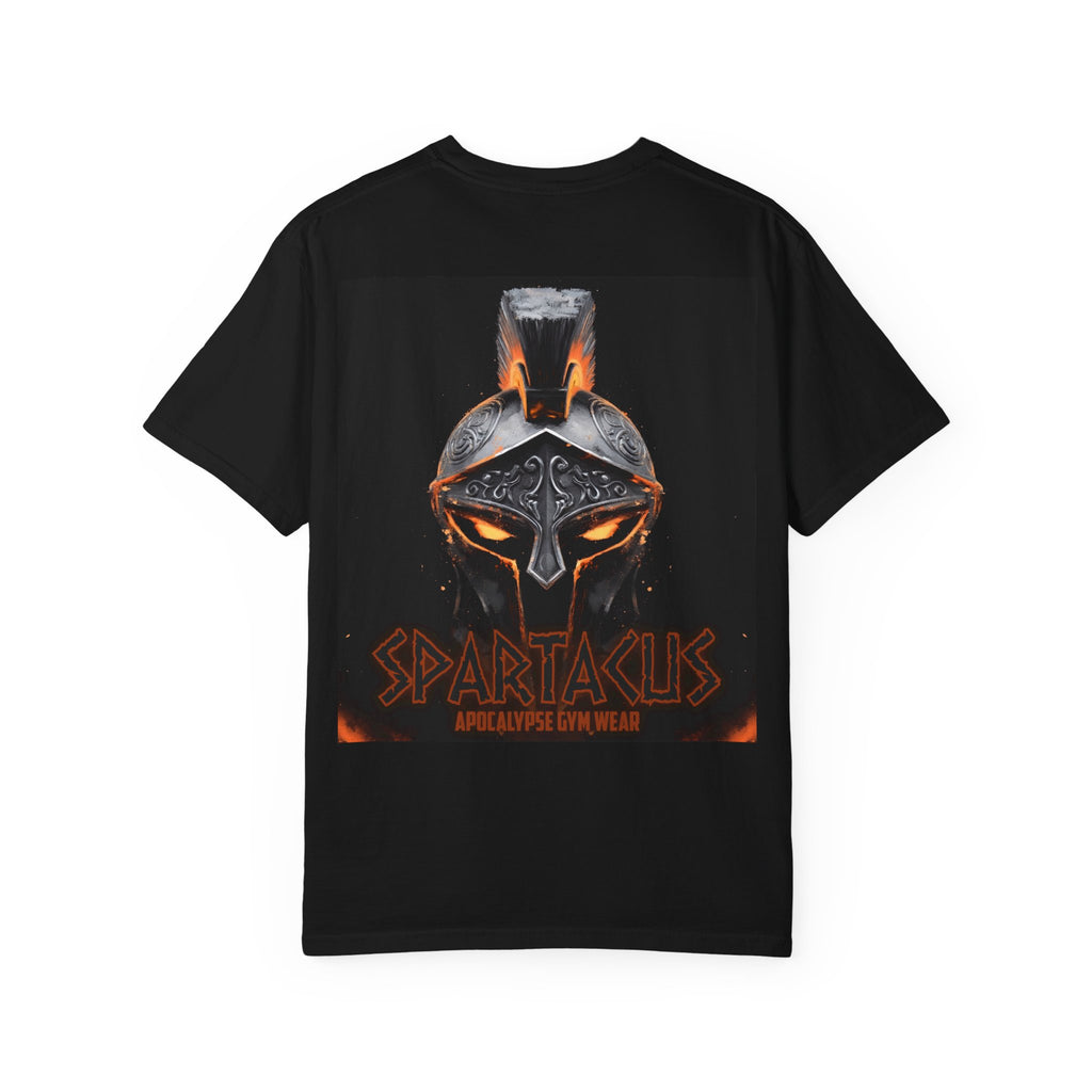 Spartan Helmet Apocalypse T-shirt | Gladiator Skull Warrior Tee