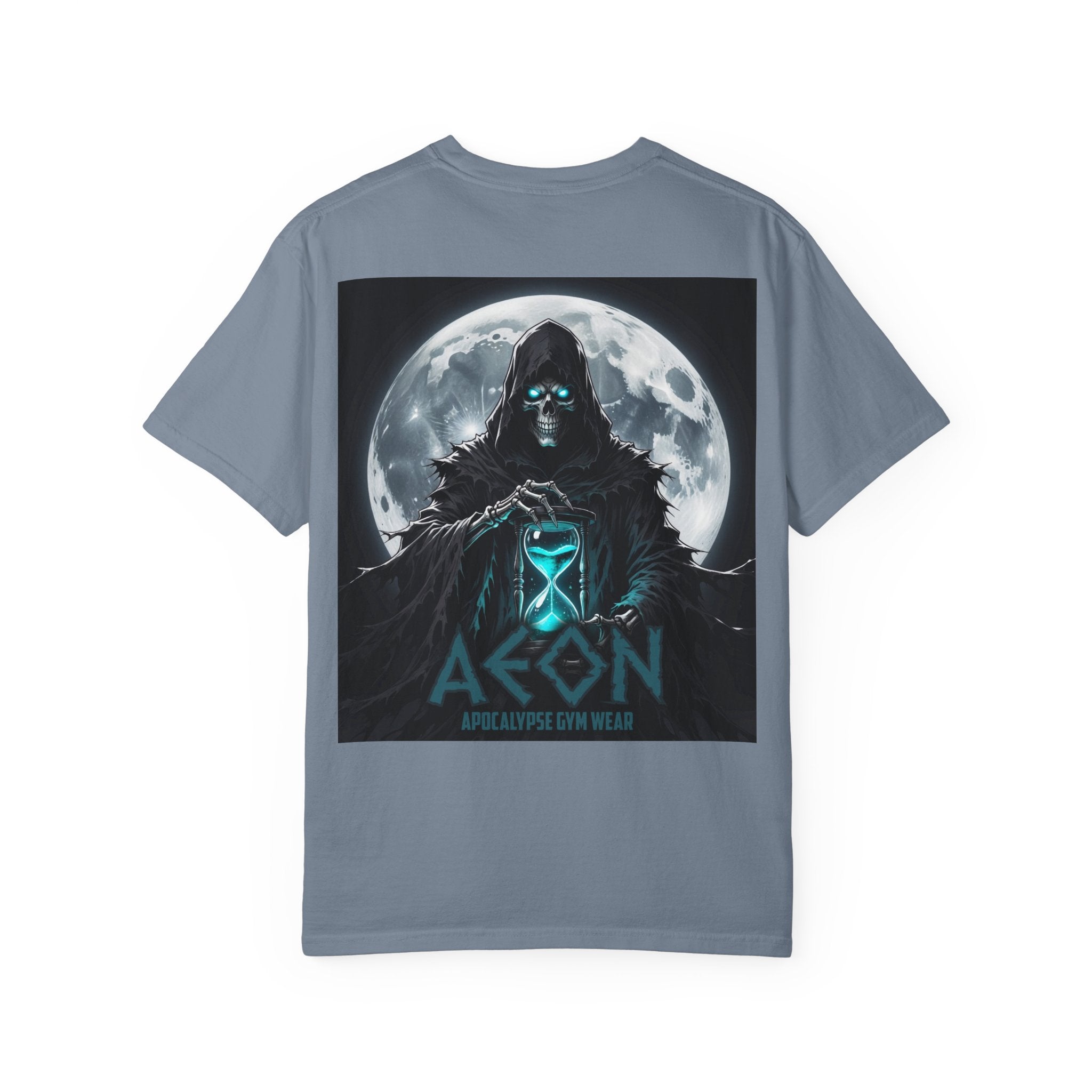 Aeon Grim Reaper Moon Illustration T-shirt | Aeon Apocalyptic Design
