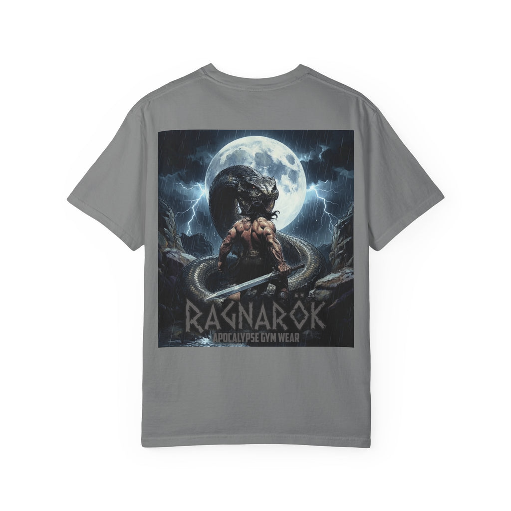 Ragnarok Viking T-Shirt — Moonlit Warrior Graphic Tee