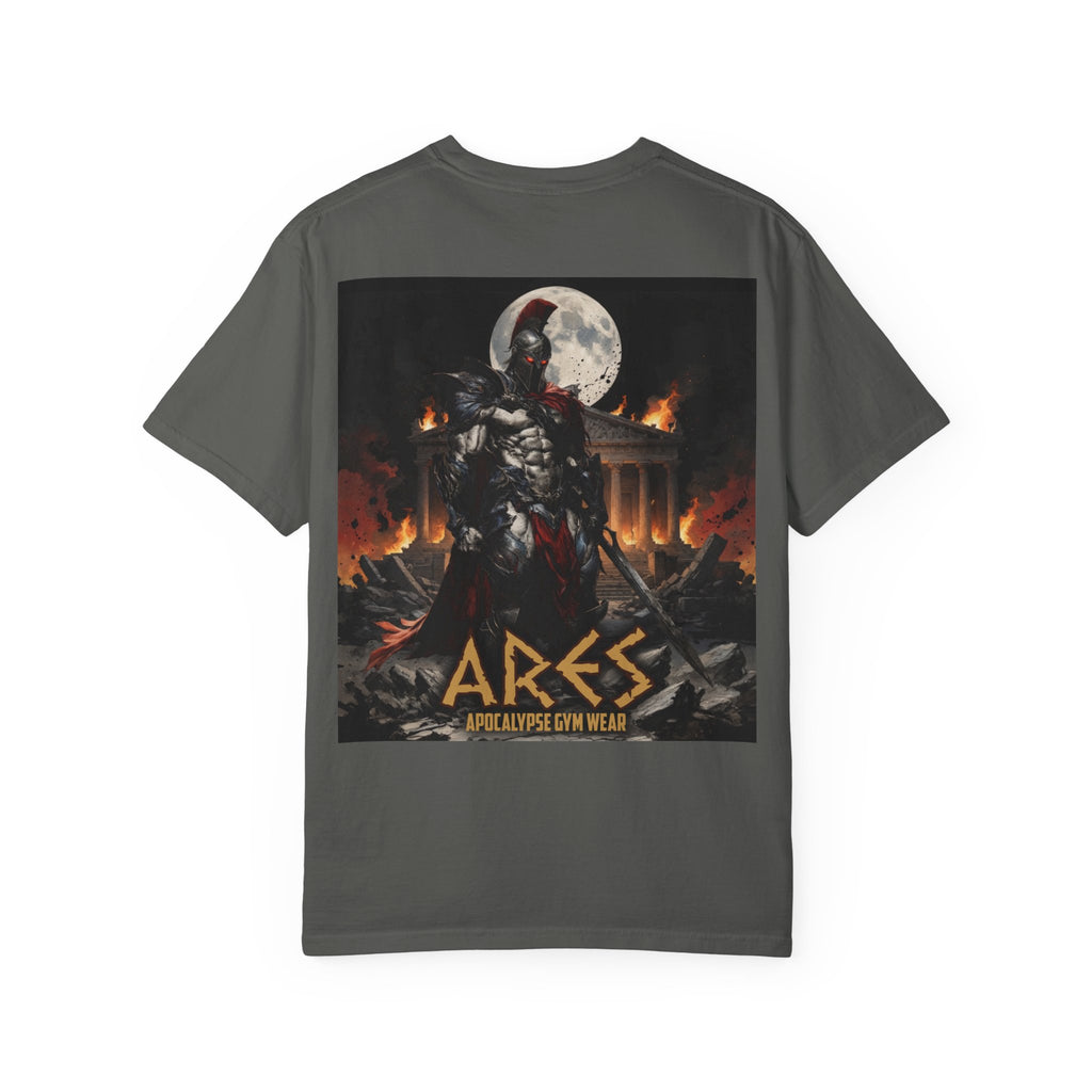 Ares Warrior T-Shirt — Mythic Spartan Graphic Tee (Apocalypse Gym Wear)