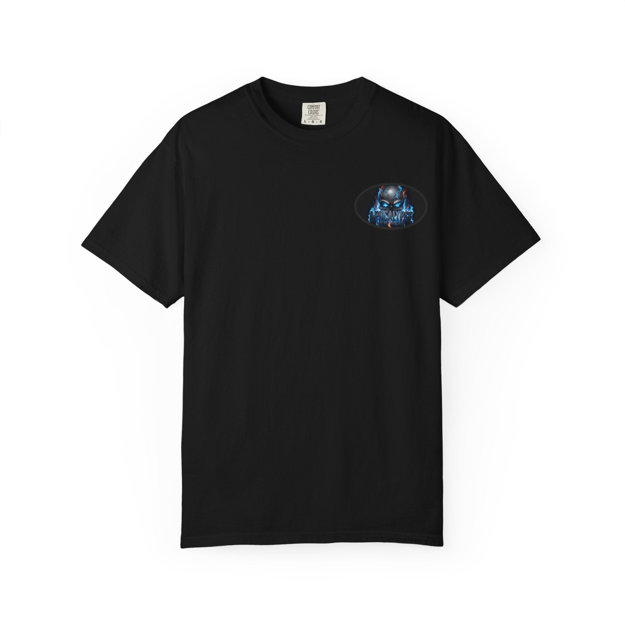 Plasma Hellfire Skull Heavyweight T-Shirt and Pump Cover