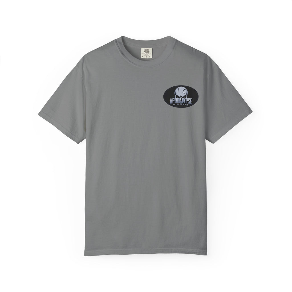 Grimm Apocalypse T-Shirt | Dark Fantasy Skull Chest Logo