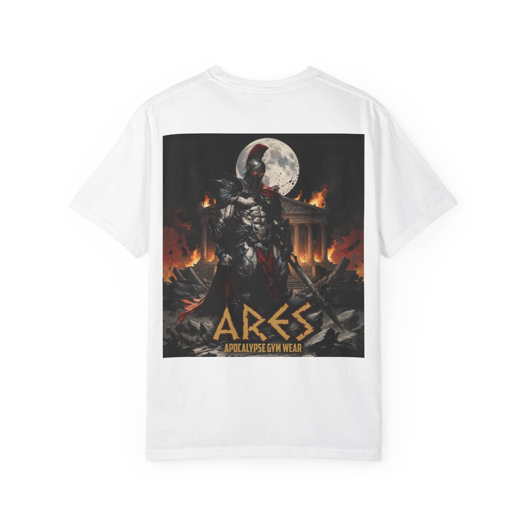 Ares Warrior T-Shirt — Mythic Spartan Graphic Tee (Apocalypse Gym Wear)