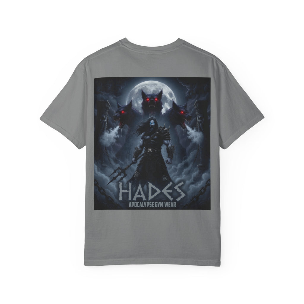 Hades Apocalypse Graphic T-Shirt | Mythological Underworld Illustration