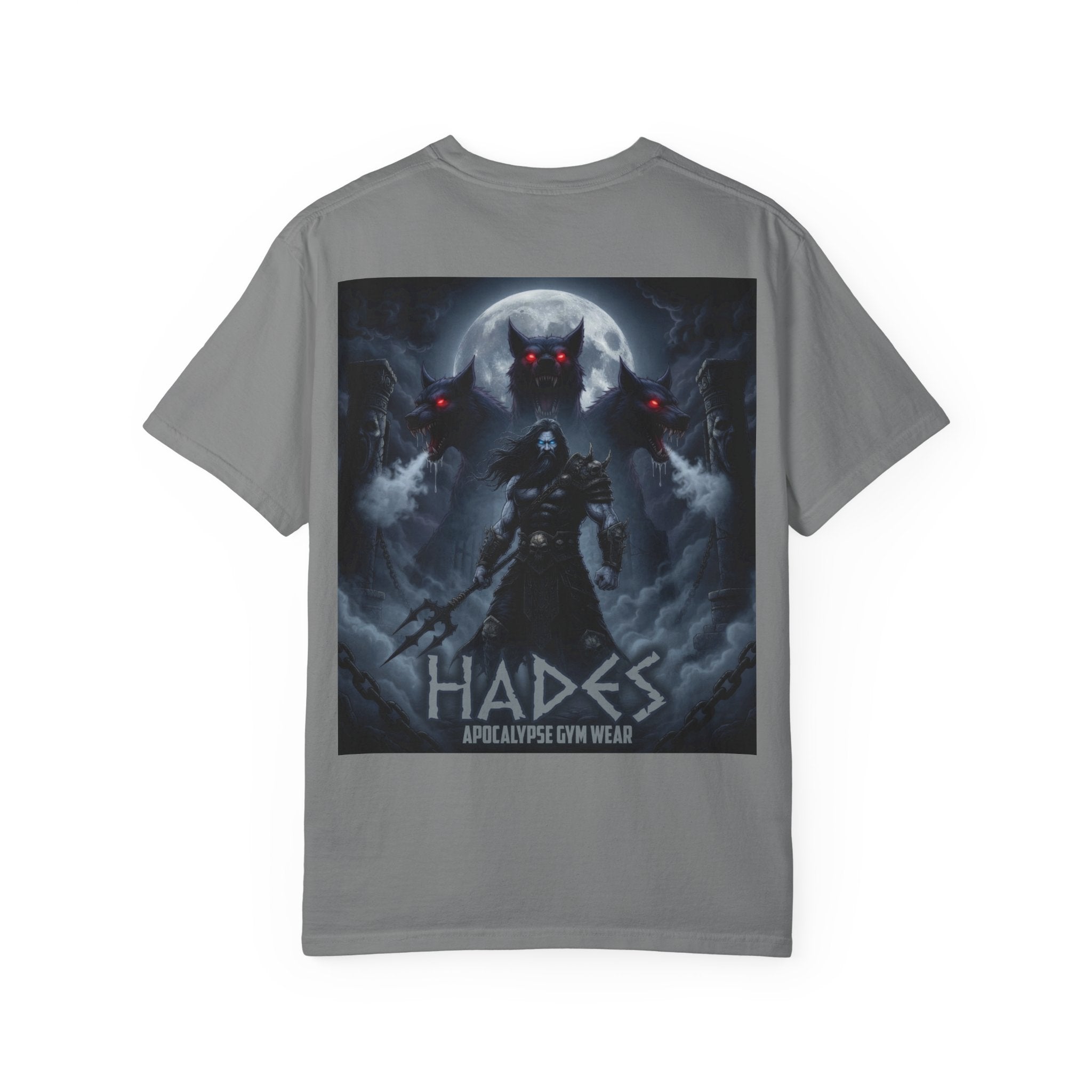 Hades Apocalypse Graphic T-Shirt | Mythological Underworld Illustration