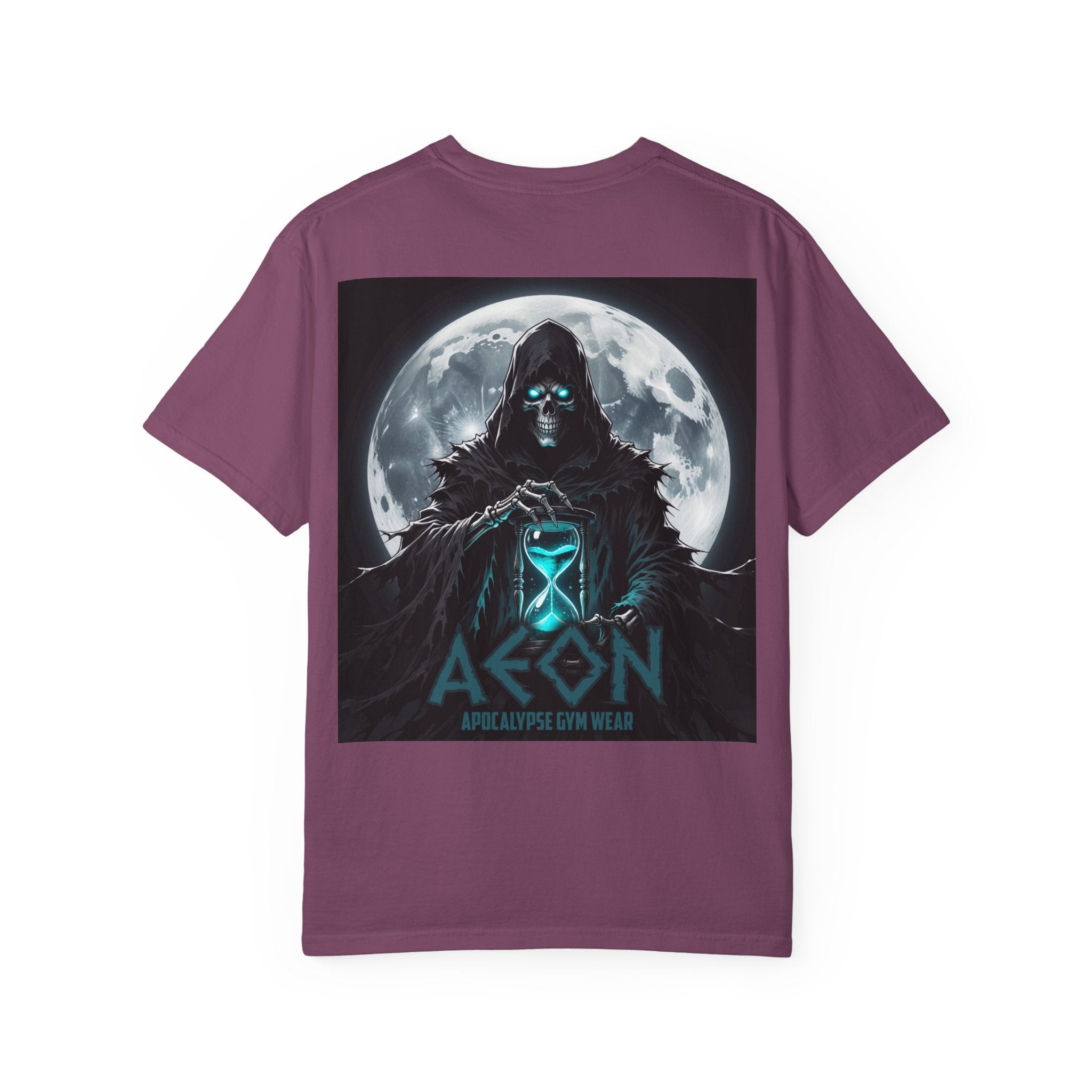 Aeon Grim Reaper Moon Illustration T-shirt | Aeon Apocalyptic Design