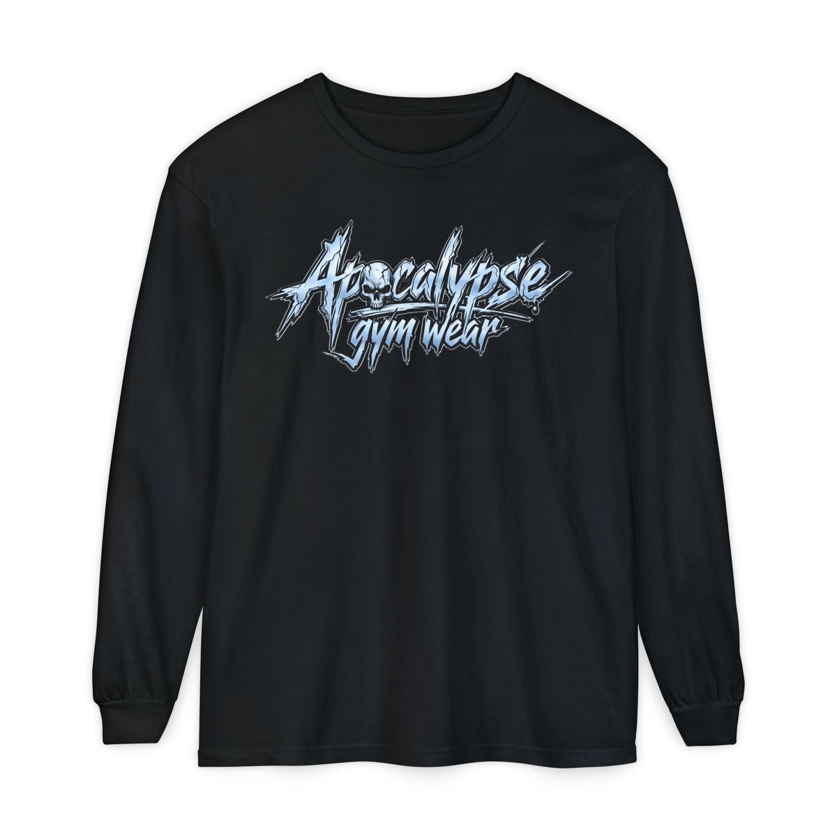 Lunar Steel Chisel Oversized Heavyweight Gym Long Sleeve | Apocalypse Gym Wear Pump Cover