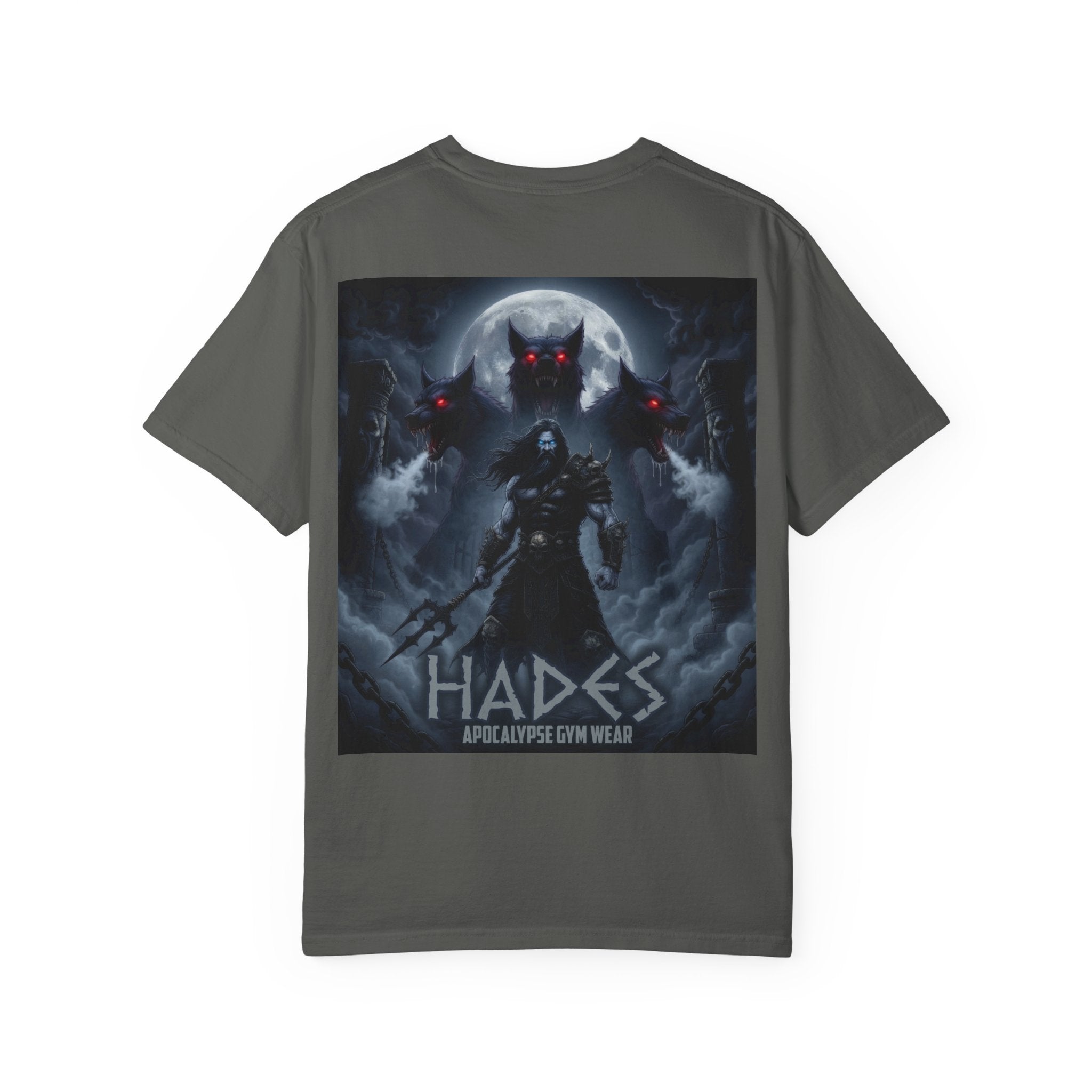 Hades Apocalypse Graphic T-Shirt | Mythological Underworld Illustration