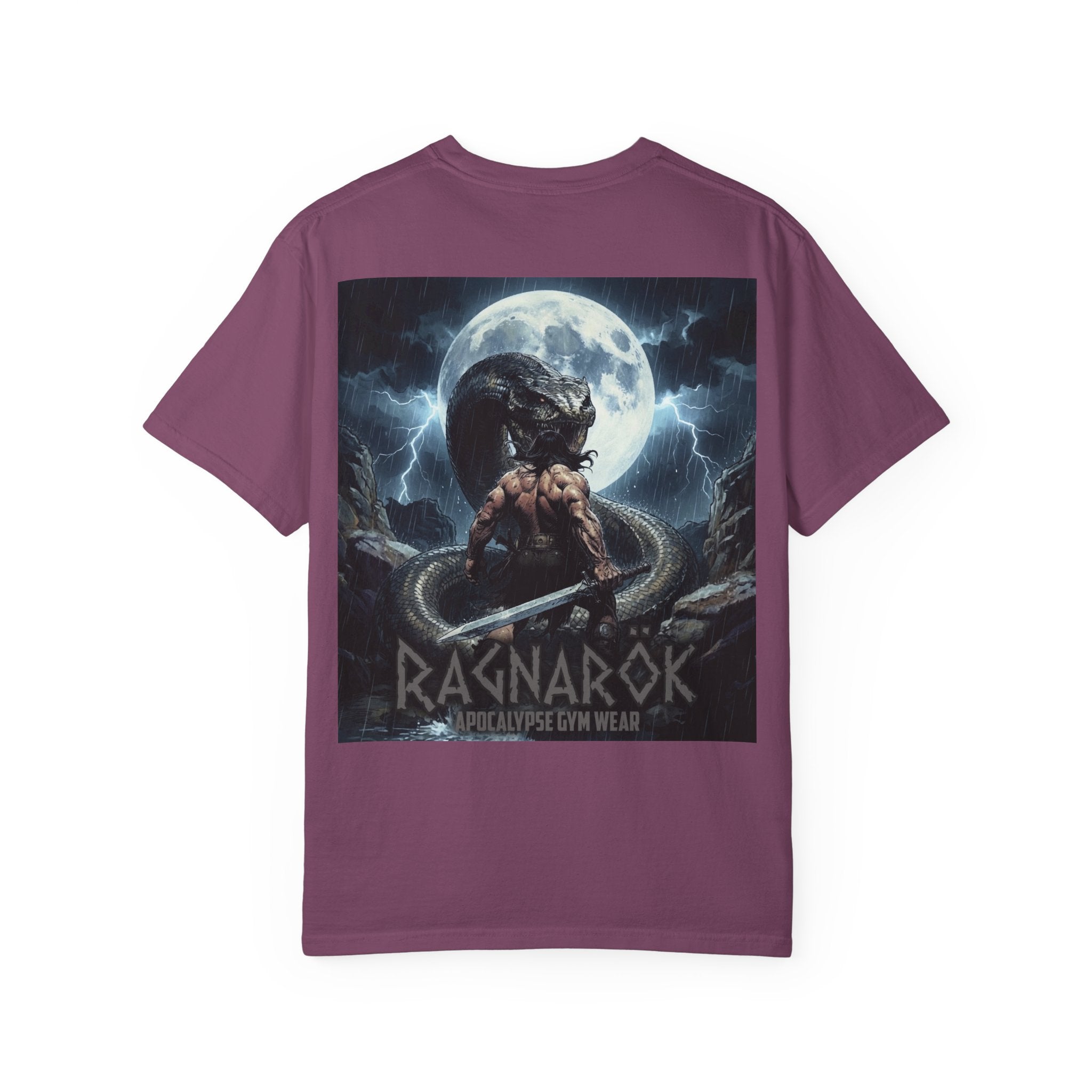Ragnarok Viking T-Shirt — Moonlit Warrior Graphic Tee