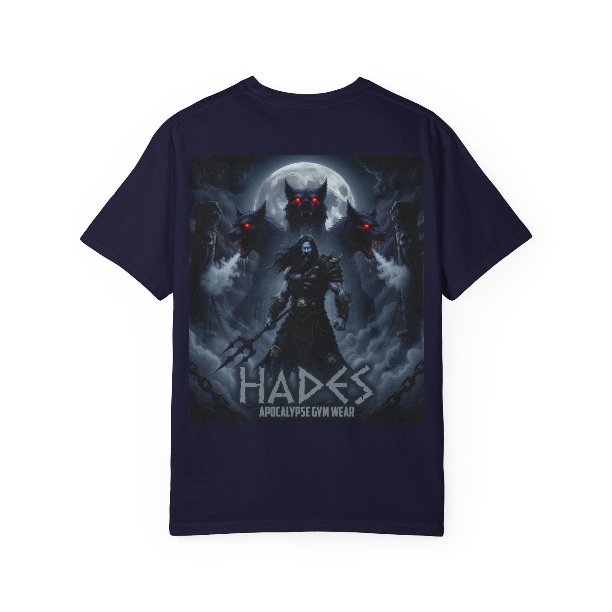 Hades Apocalypse Graphic T-Shirt | Mythological Underworld Illustration