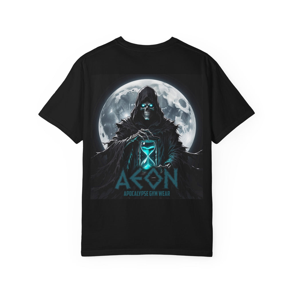 Aeon Grim Reaper Moon Illustration T-shirt | Aeon Apocalyptic Design