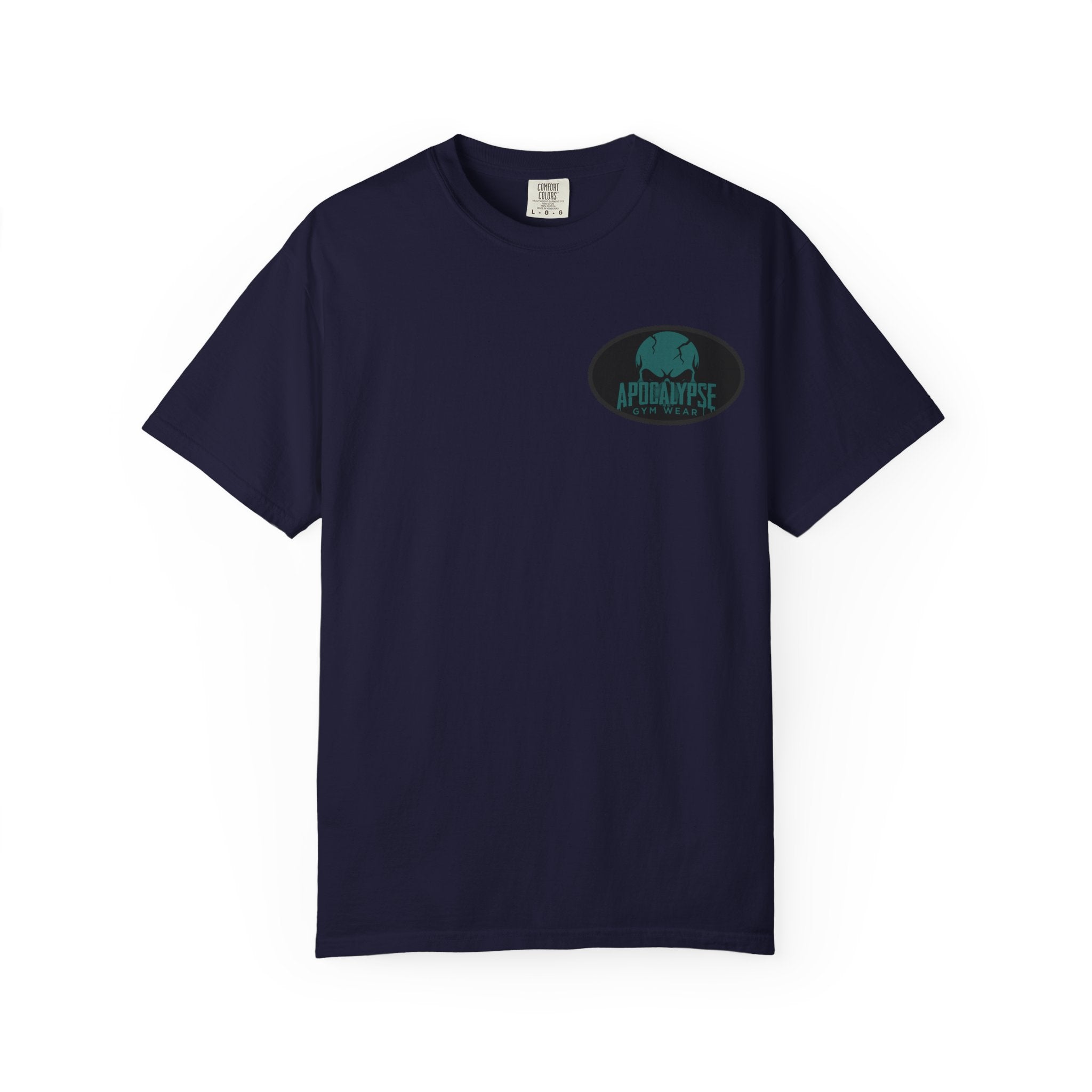 Apocalypse Gym Wear Origin Badge Oversize Tee | Heavyweight Minimalist Pump Cover