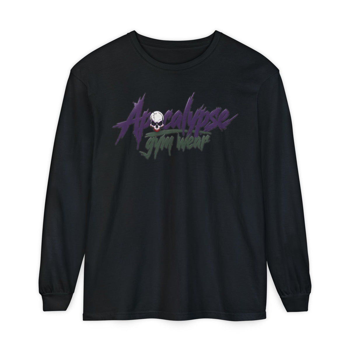 The Joke's On You Oversized Heavyweight Gym Long Sleeve | Apocalypse Gym Wear Pump Cover