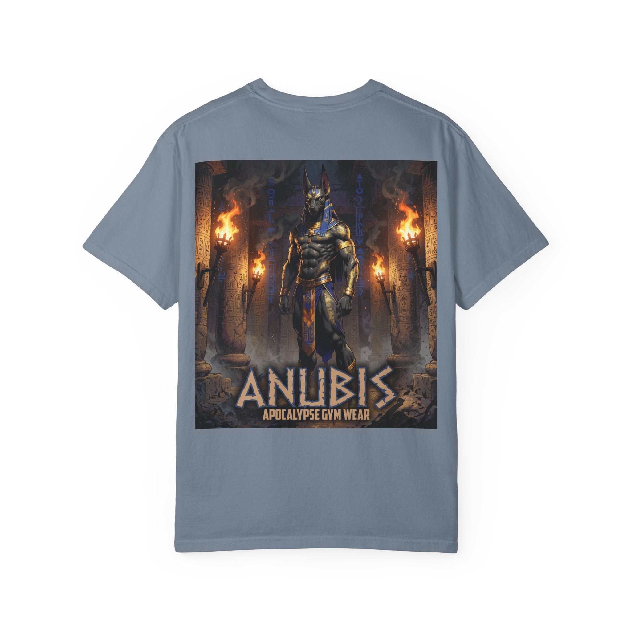 Anubis Warrior Illustration T-shirt | Ancient Egyptian God Design