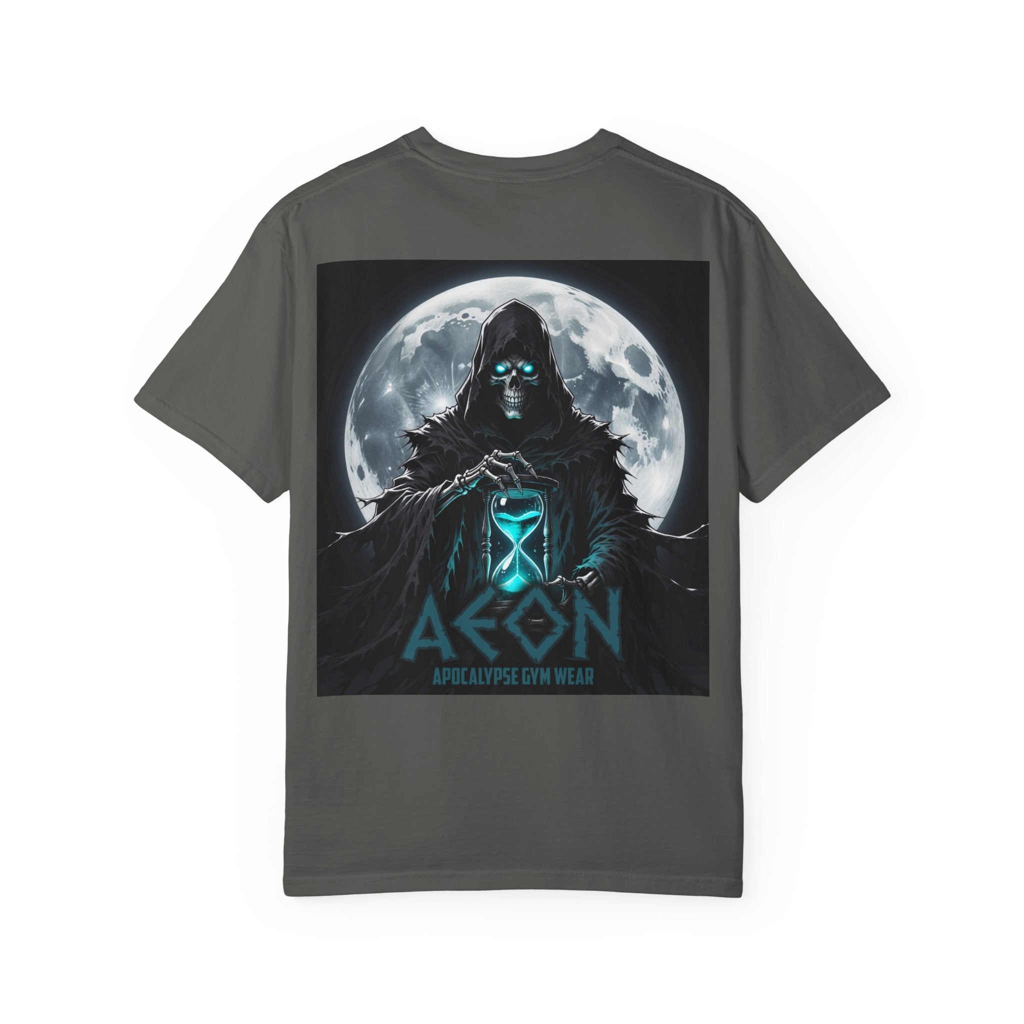 Aeon Grim Reaper Moon Illustration T-shirt | Aeon Apocalyptic Design