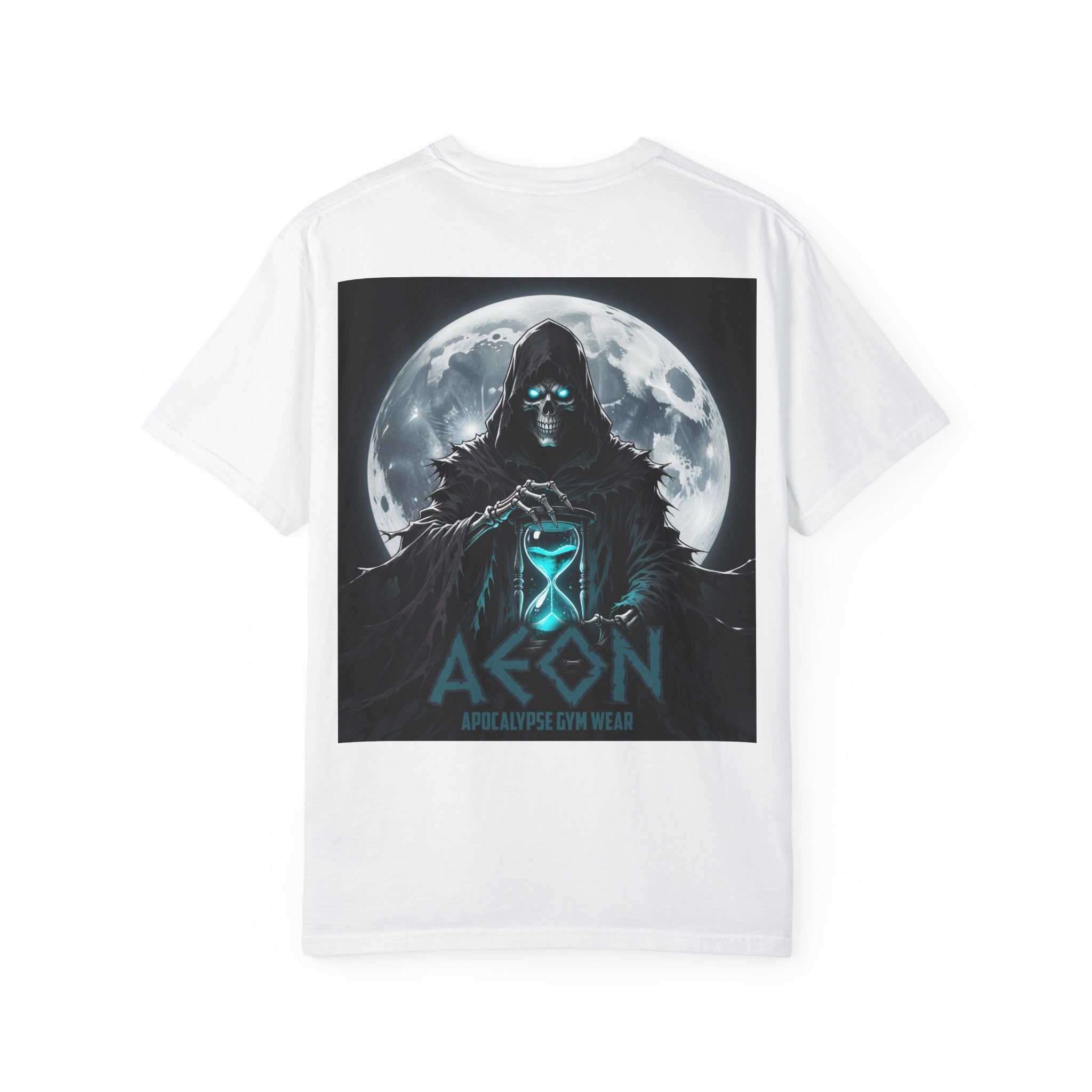 Aeon Grim Reaper Moon Illustration T-shirt | Aeon Apocalyptic Design