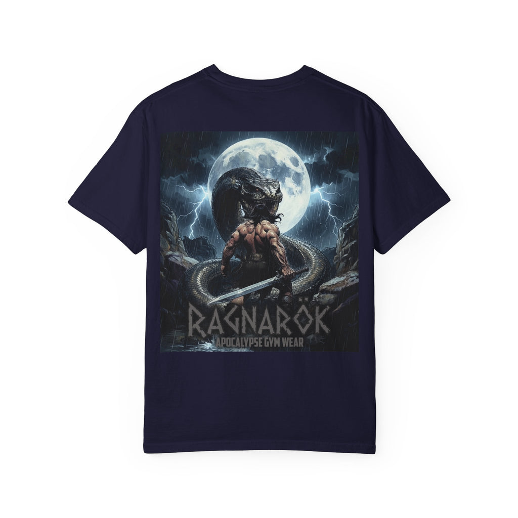 Ragnarok Viking T-Shirt — Moonlit Warrior Graphic Tee