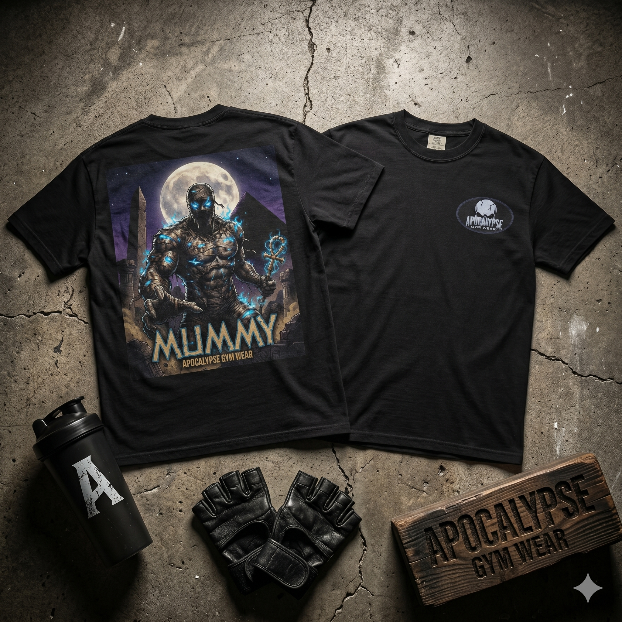 Mummy Apocalypse graphic tee | T-Shirt