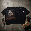 Spartan Helmet Apocalypse T-shirt | Gladiator Skull Warrior Tee