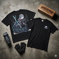 Zeus Apocalypse Pump Cover | Heavyweight Greek Mythology Gym Shirt | Dark Aesthetic Lifting Tee