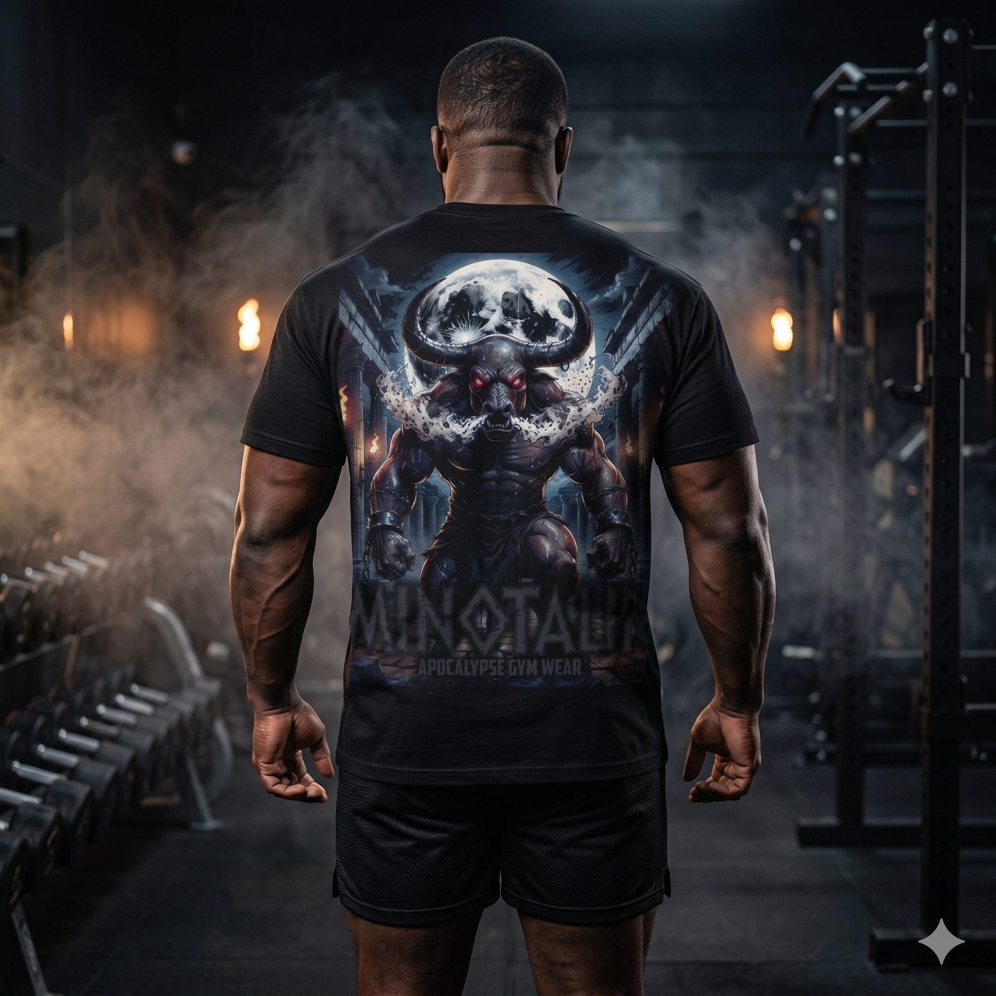 Minotaur Apocalypse T-shirt | Mythical Creature Graphic Tee