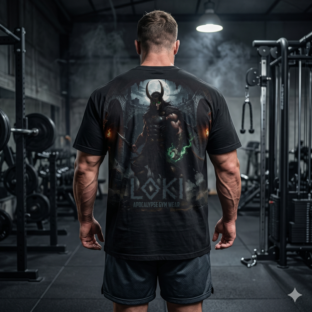 Loki Apocalypse god graphic Tee | T-Shirt