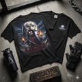 Knights Templar Bodybuilding Shirt - Gym Pump Cover Tee, Heavyweight Cotton Workout T-Shirt, Warrior Fitness Apparel, Powerlifting Tee