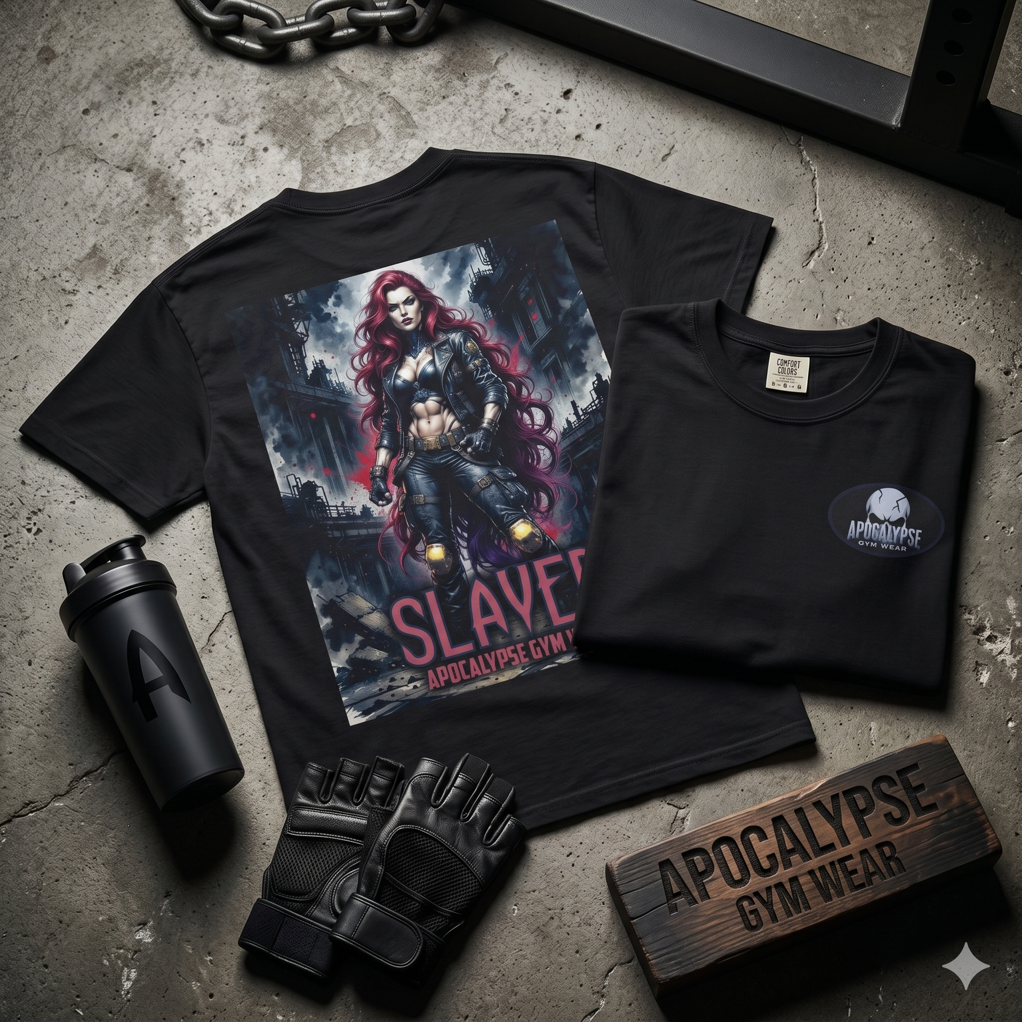 Slayer Apocalypse Gym Wear T‑Shirt