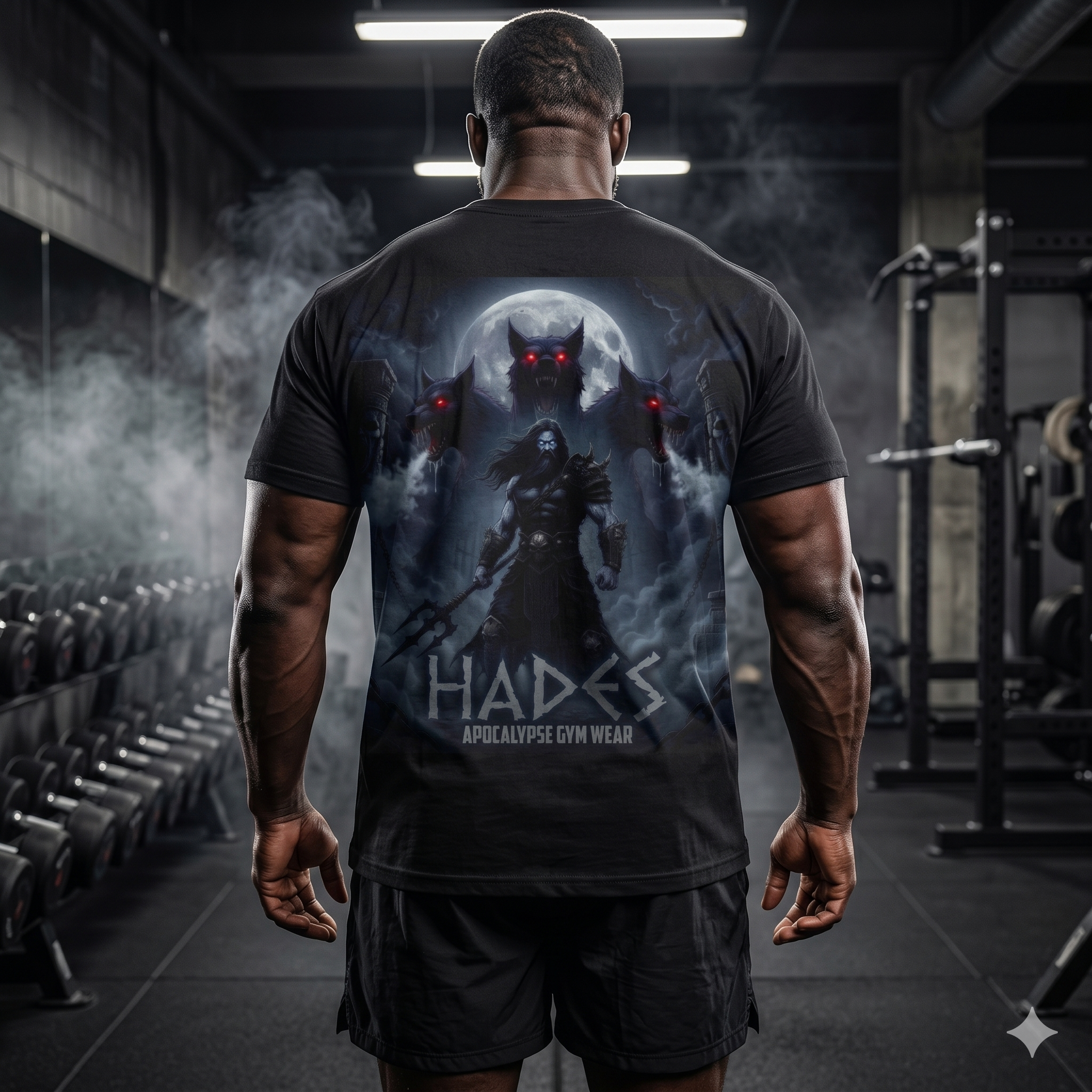 Hades Apocalypse Graphic T-Shirt | Mythological Underworld Illustration