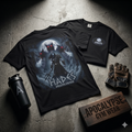 Hades Apocalypse Graphic T-Shirt | Mythological Underworld Illustration