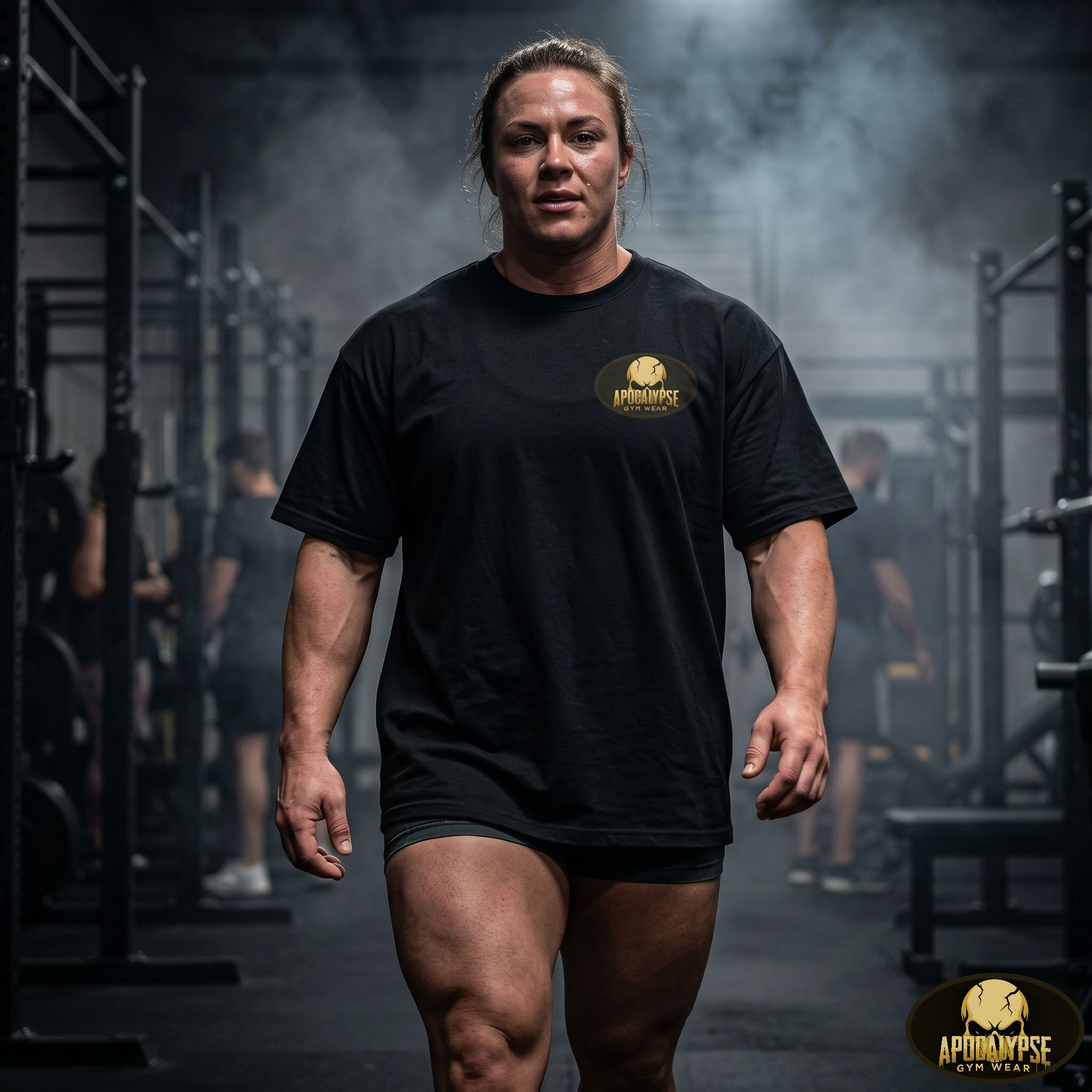 Spartacus Gladiator Oversized Tee | Heavyweight Mythic Pump Cover