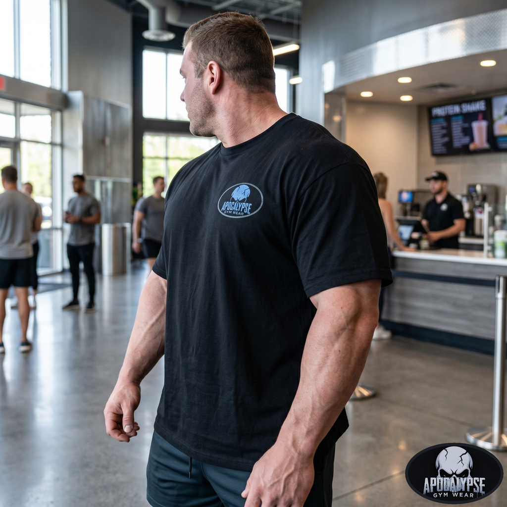 Spartacus Kneeling Warrior Oversize Tee | Heavyweight Gym Pump Cover