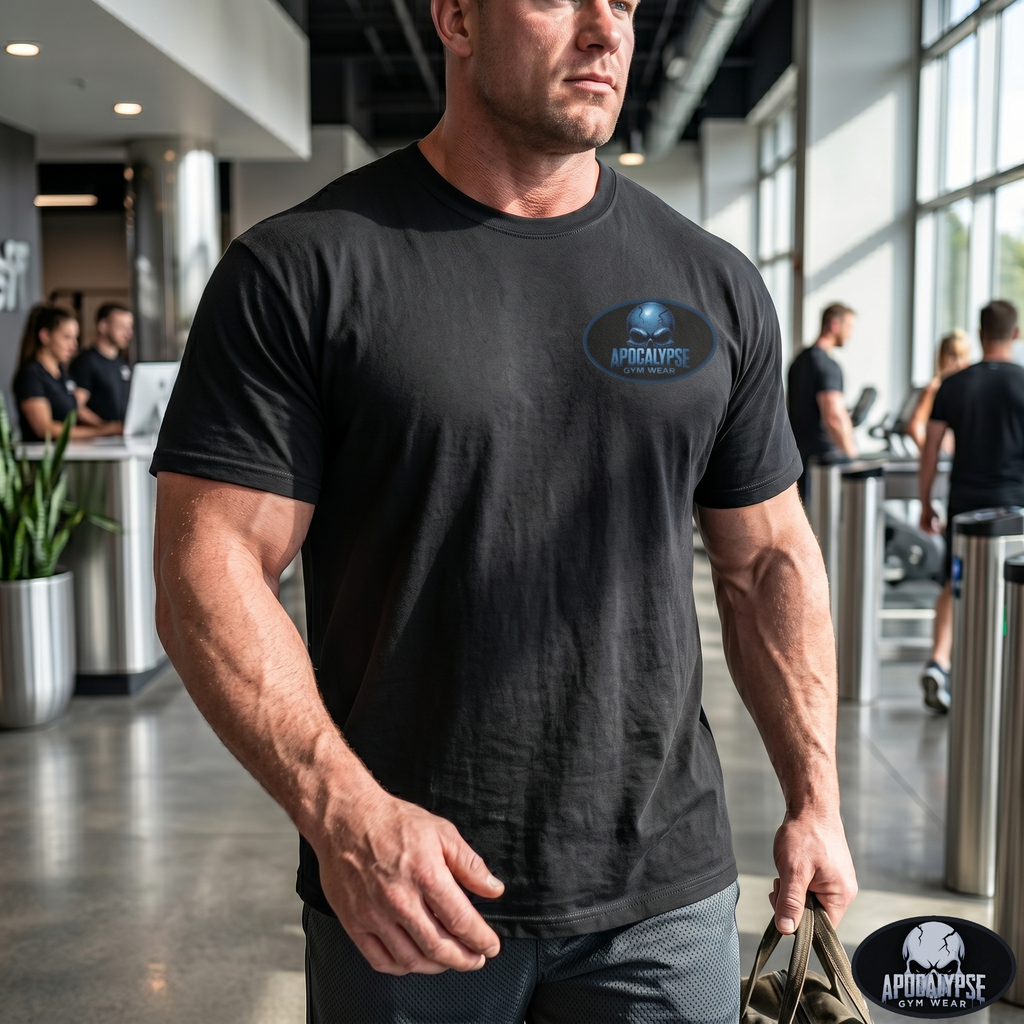 Apocalypse Bio Crest Oversize Tee | Heavyweight Back Print Pump Cover