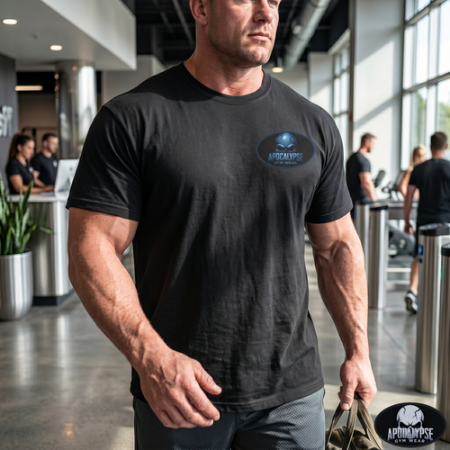 Apocalypse Bio Crest Oversize Tee | Heavyweight Back Print Pump Cover