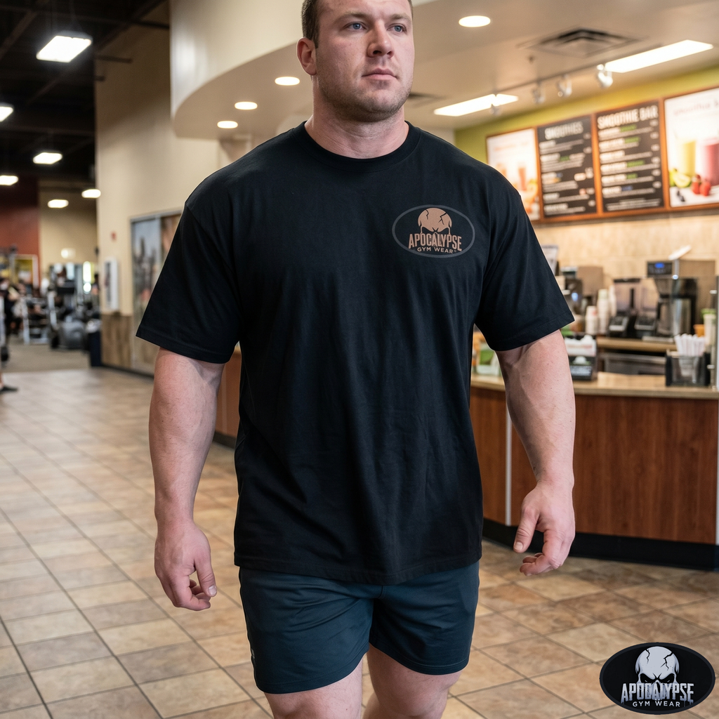 God of the Dead Anubis Oversize Tee | Heavyweight Mythic Pump Cover