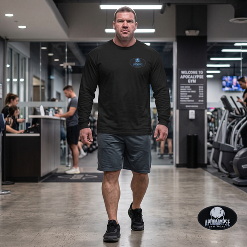 Apocalypse Skull Oversized long sleeve and Pump Cover Long Sleeve