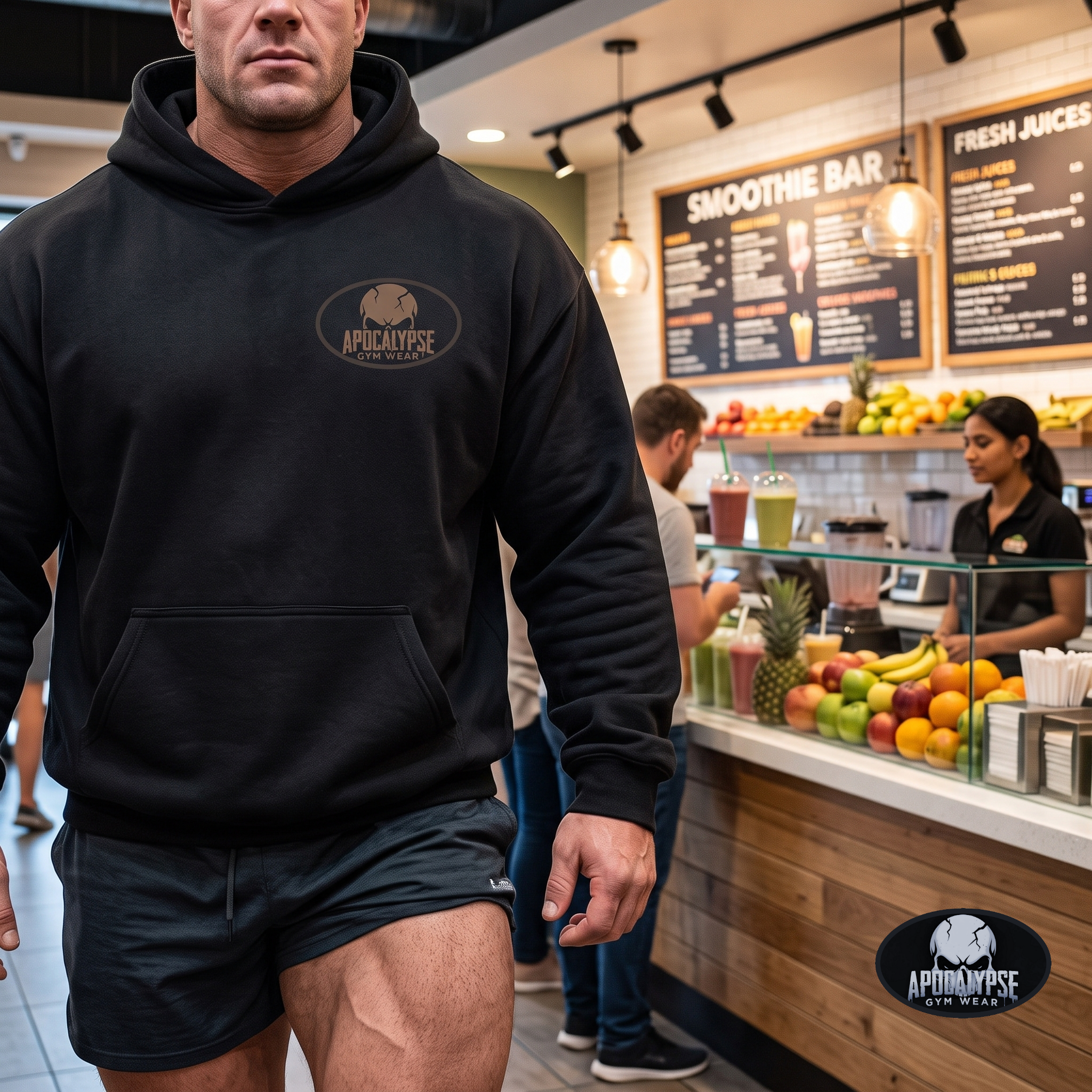 Spartacus Moon Relaxed Hoodie and Pump Cover