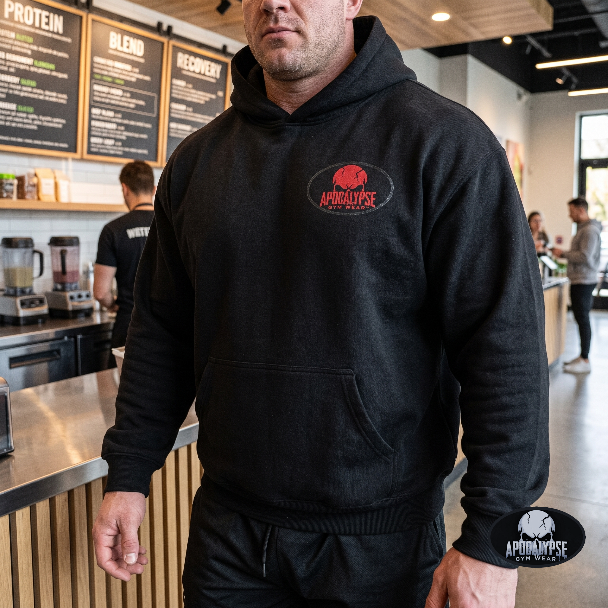 Draugr War Paint Relaxed Hoodie and Pump Cover