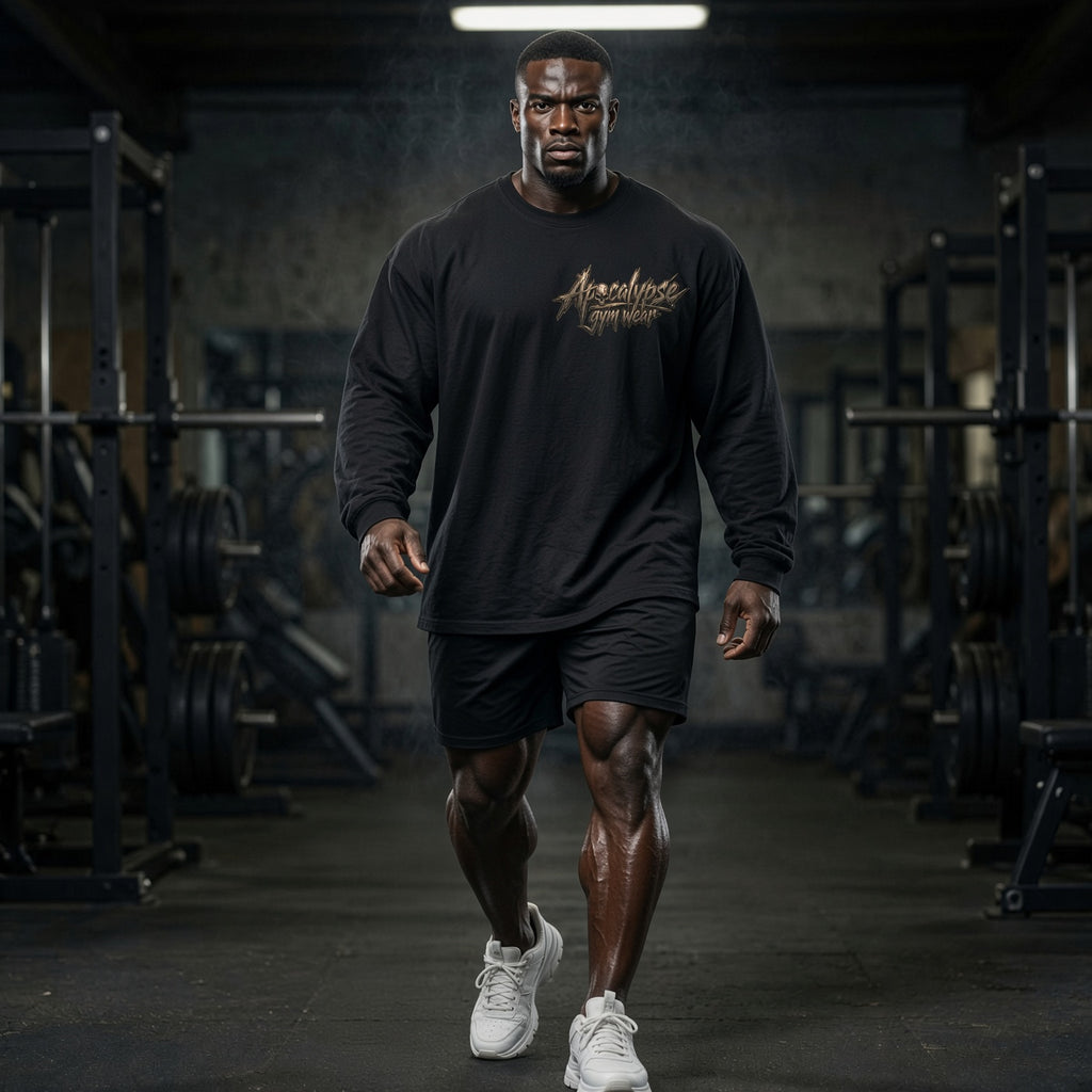Undead Knight Heavyweight Oversized Gym Shirt | Apocalypse Gym Wear Pump Cover