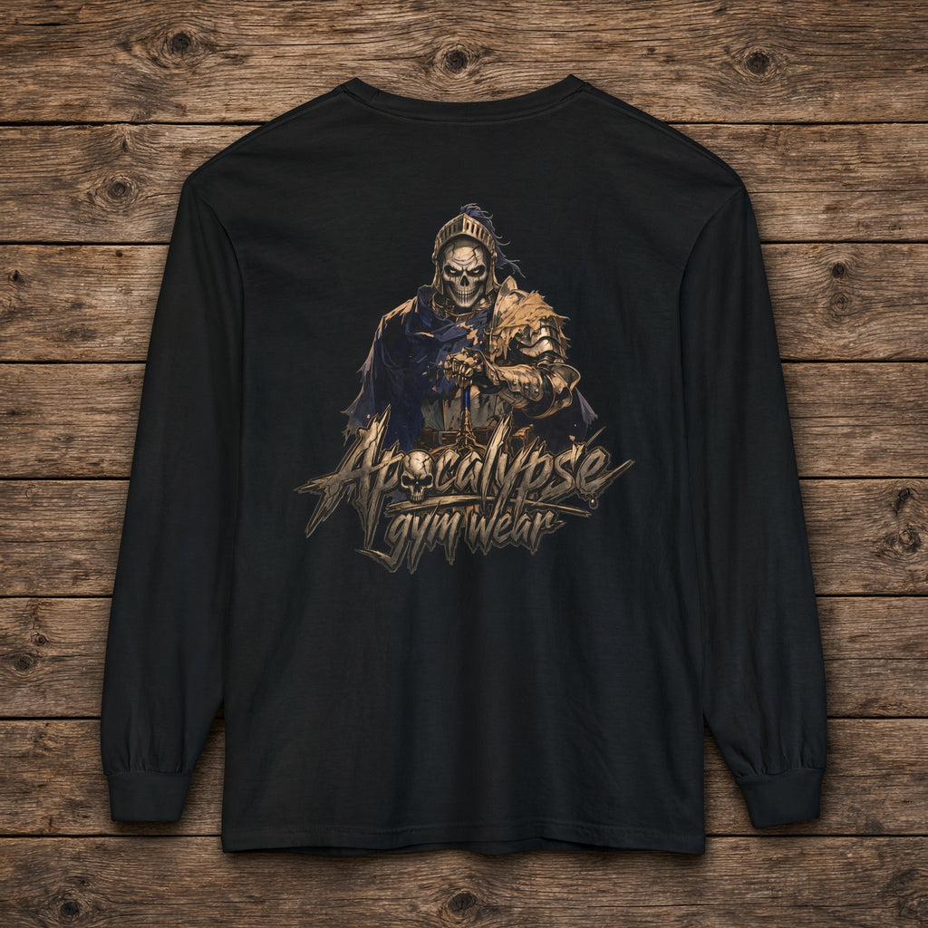 Undead Knight Heavyweight Oversized Gym Shirt | Apocalypse Gym Wear Pump Cover