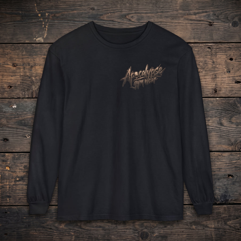 Bone Skull Heavyweight Oversized Gym Shirt | Apocalypse Gym Wear Pump Cover