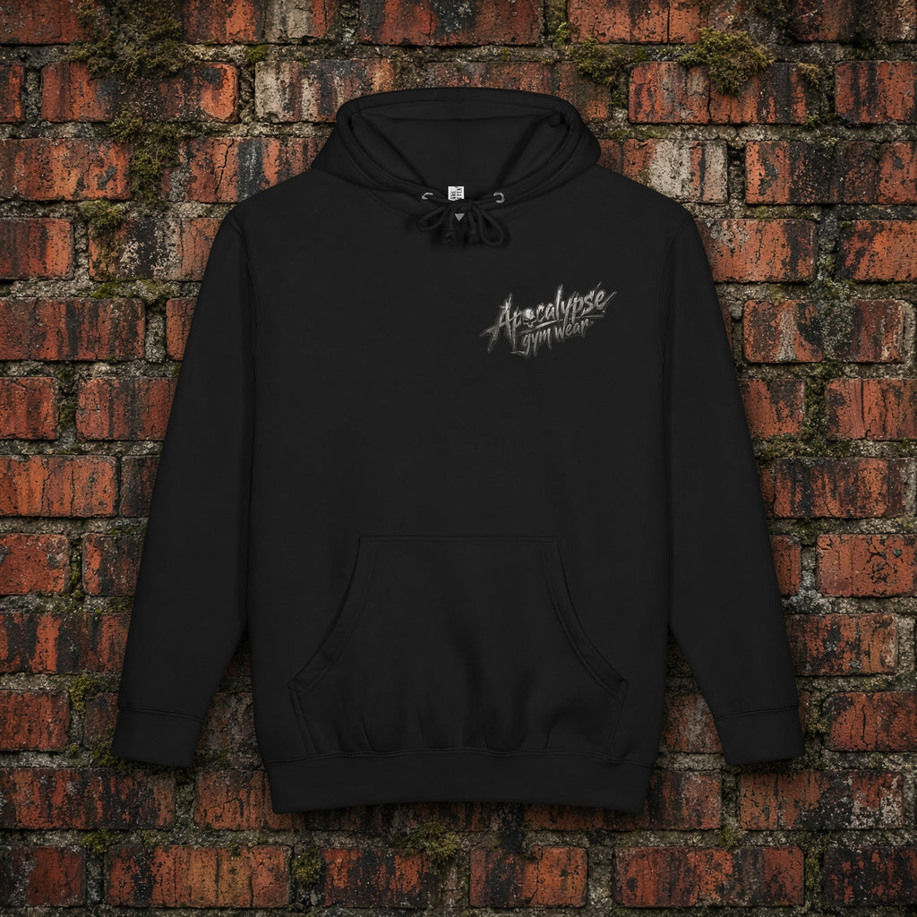 Blood Moon Raven Heavyweight Oversized Hoodie | Apocalypse Gym Wear