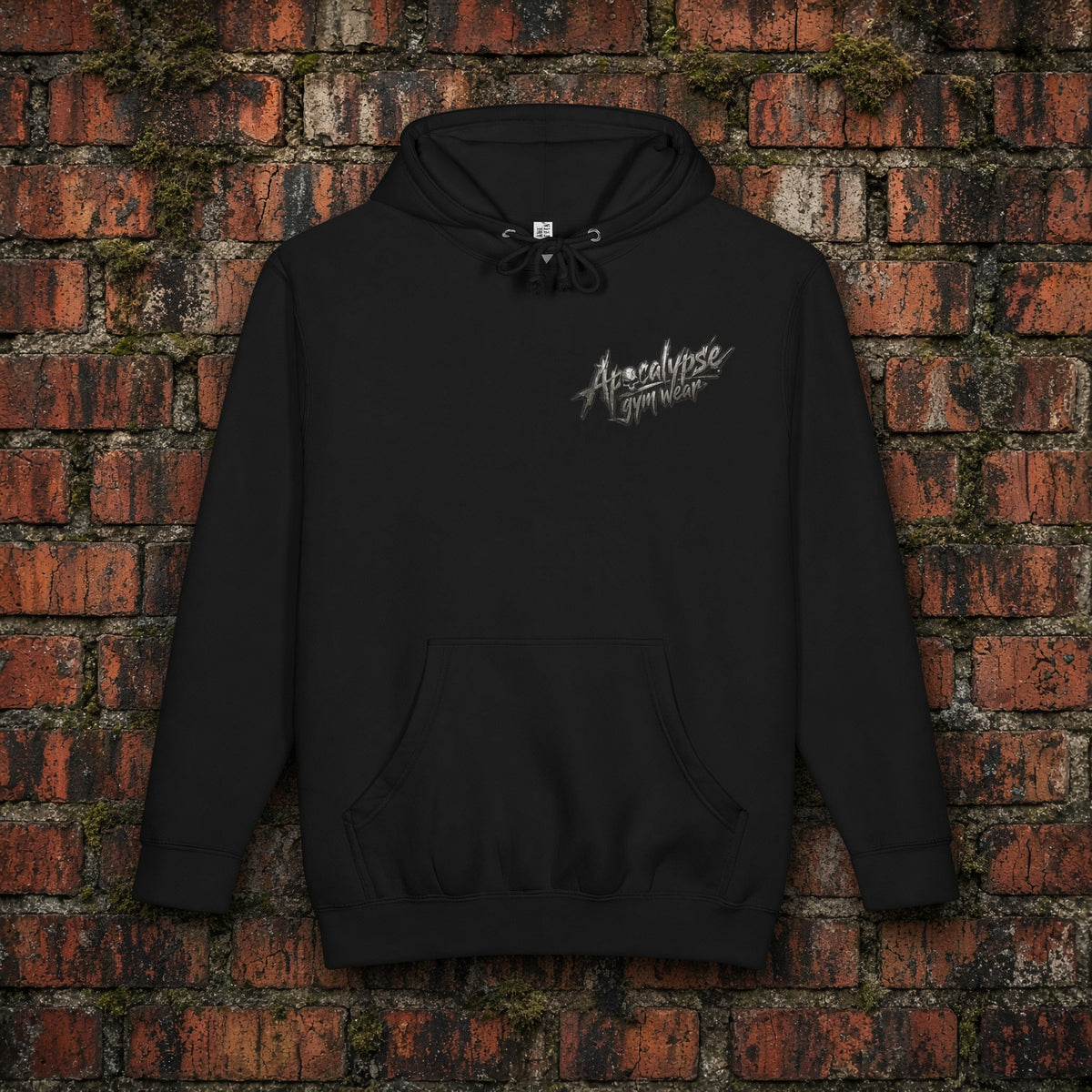 Blood Moon Raven Heavyweight Oversized Hoodie | Apocalypse Gym Wear