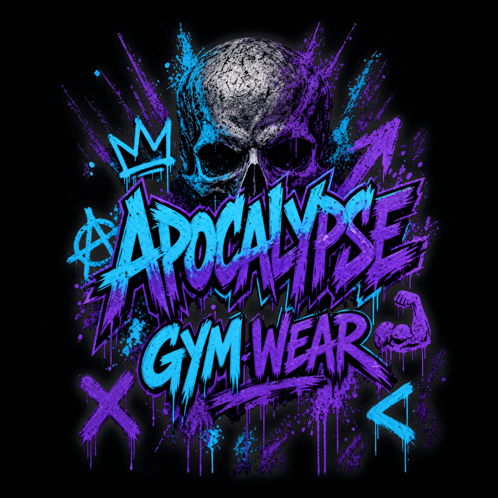Color Riot Graffiti Brand Anchor Heavyweight Hoodie | Apocalypse Gym Wear