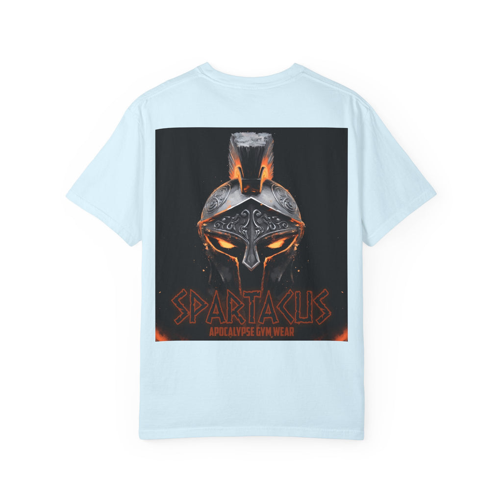 Spartan Helmet Apocalypse T-shirt | Gladiator Skull Warrior Tee