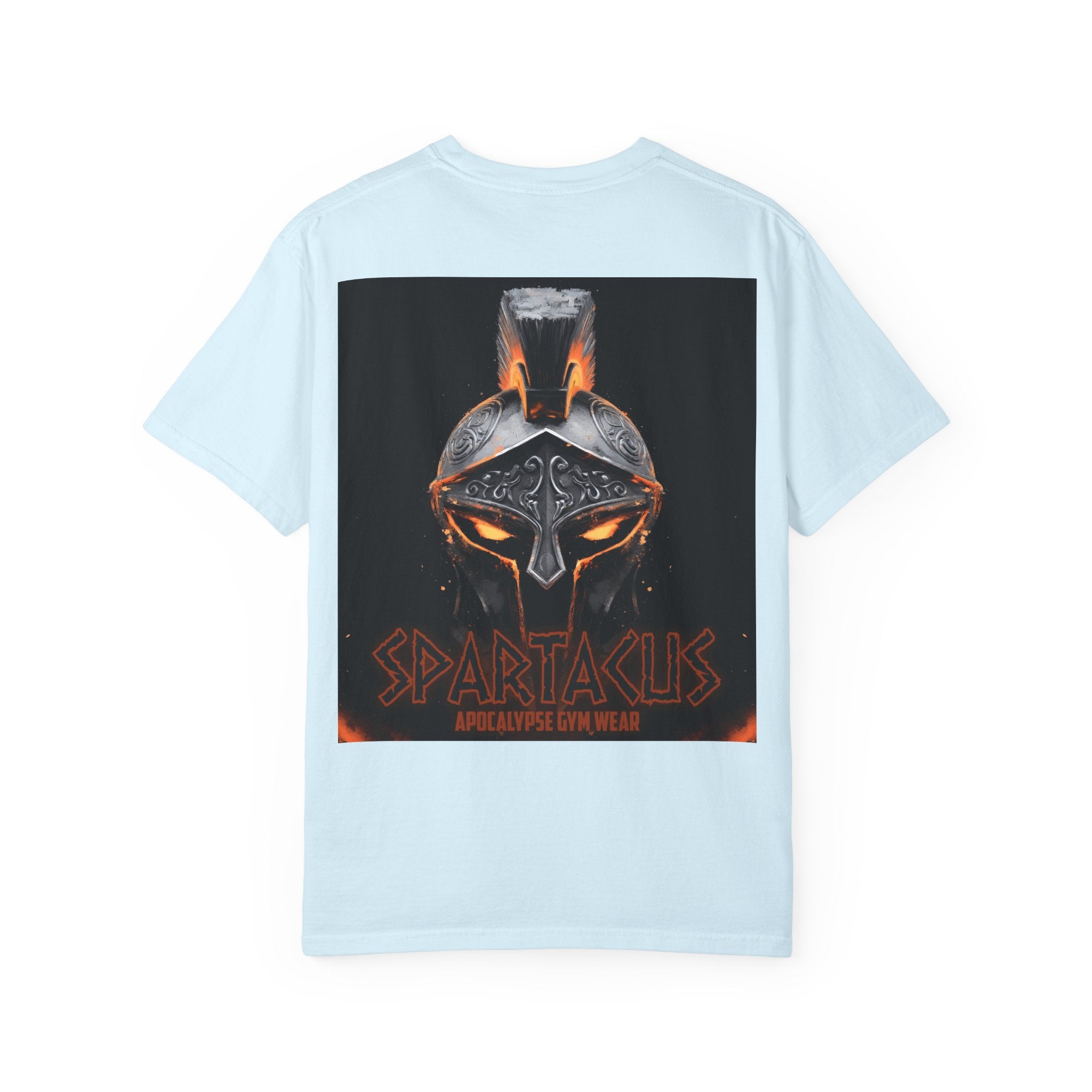 Spartan Helmet Apocalypse T-shirt | Gladiator Skull Warrior Tee
